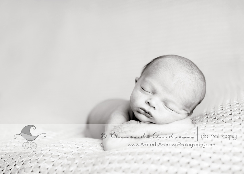 baby colo photograph on blanket