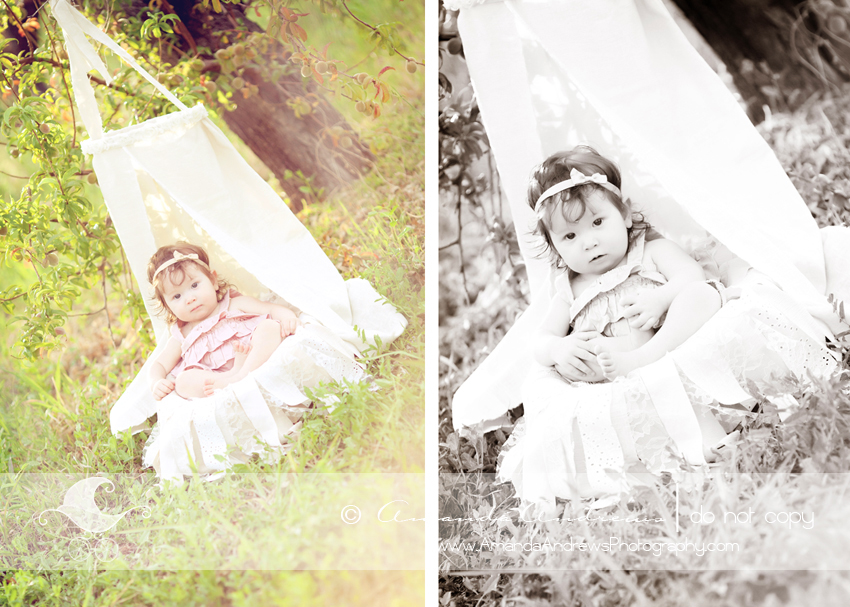 boise nampa caldwell kuna mountain home meridian eagle idaho baby photographer baby girl relaxing in white nest with canopy